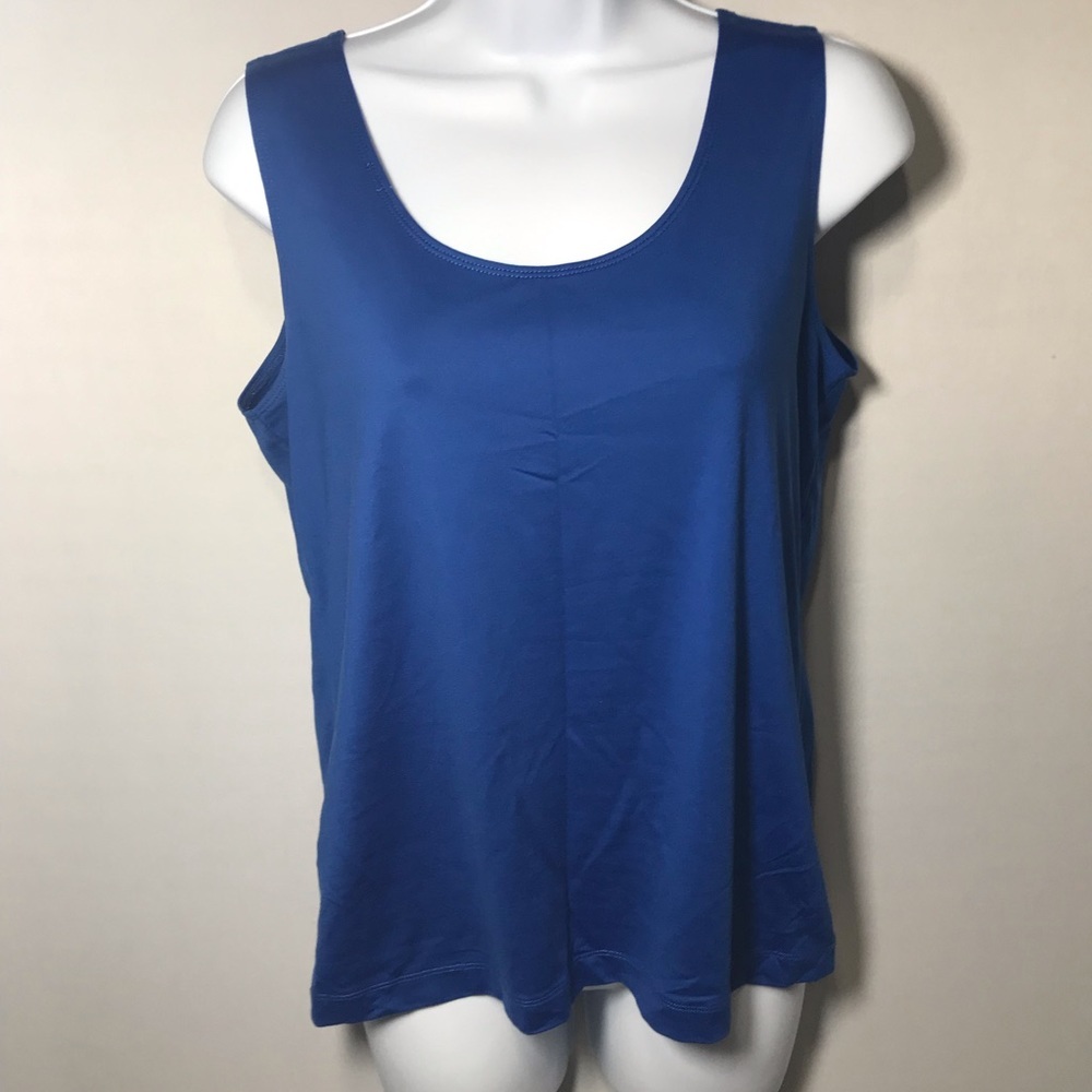 Additions by Chico’s Dark Blue Top Size 1